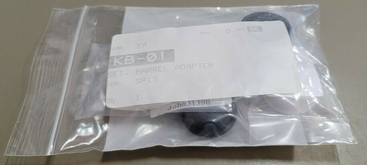 Asymtek KB-01 Barrel Adapter Set