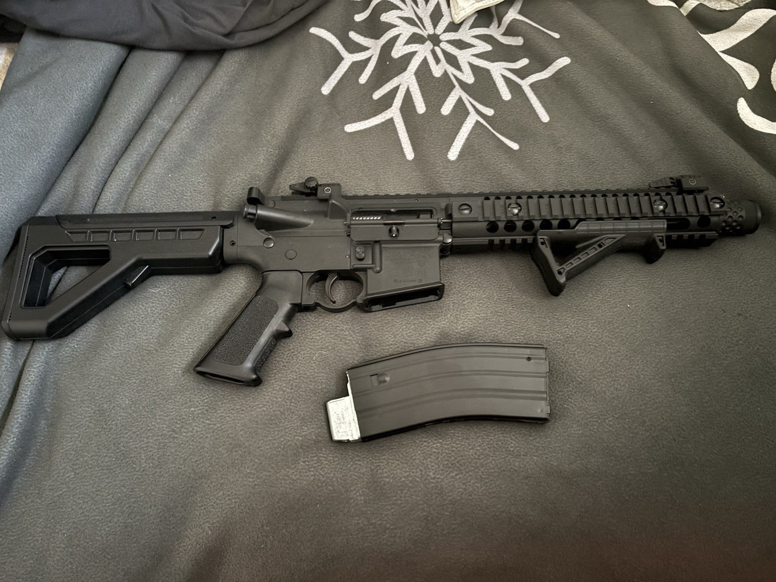 Combat/Orion L96R Airsoft Rifle AEG w/ Magazine, Adjustable Hop-Up