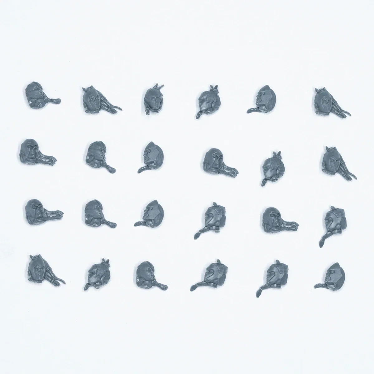 Warhammer Wood Elf Realms Glade Guard Heads A x 24 Bits Bitz