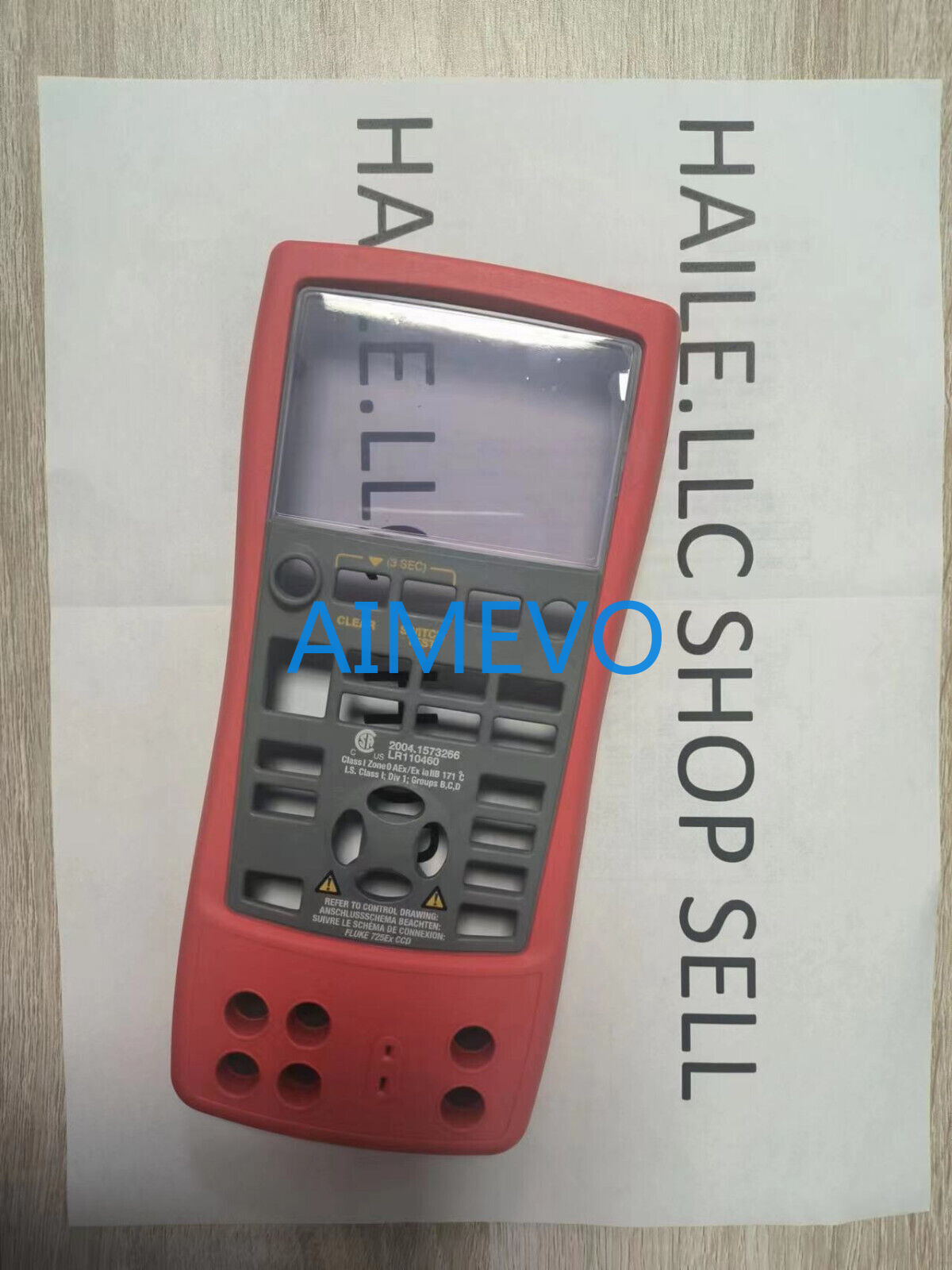 Shell for Fluke 725EX Calibrator Front CASE Front Panel Accessories