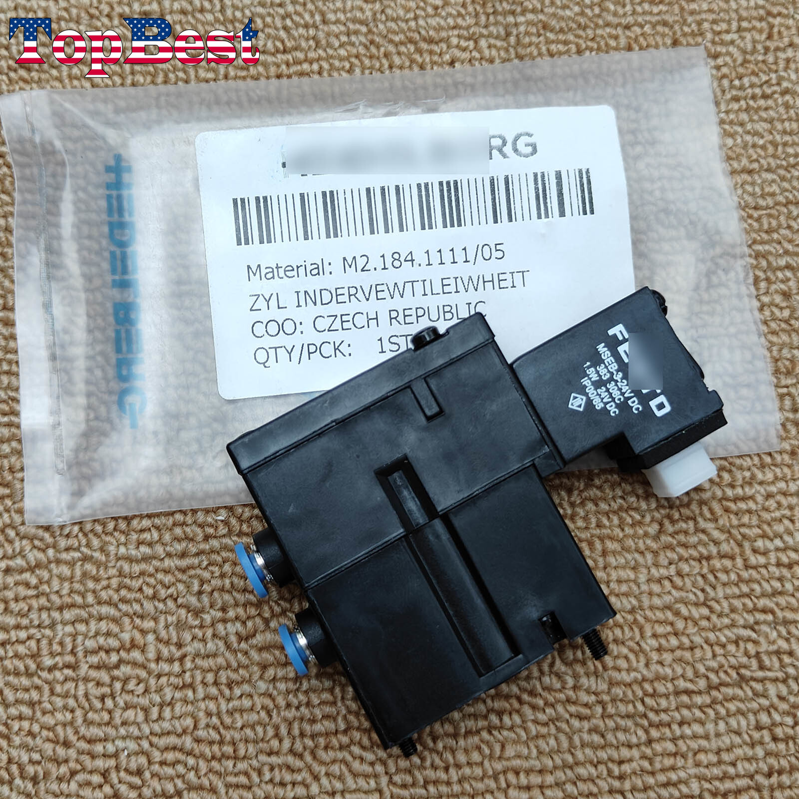 New Solenoid Valve for M2.184.1111/05 Heidelberg Solenoid Valve SM102 CD102 SM74