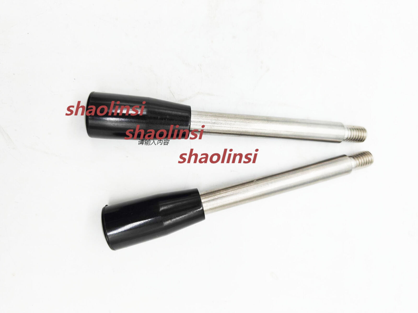 2pc M10 Work Rod Machine Tool Work Handle Bench Drill /Milling Machine 147mm（L）