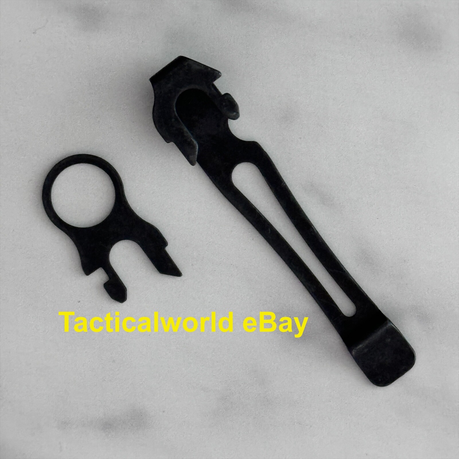 LEATHERMAN Removable POCKET CLIP & RING for Wave Plus, Charge Plus, Surge. BLACK