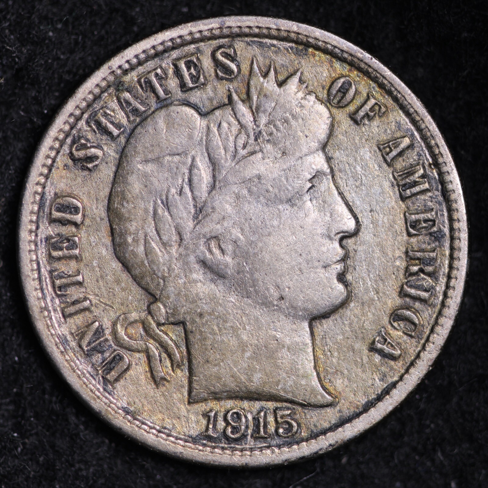 1915-S Barber Dime CHOICE XF+ FREE SHIPPING E723 JNM
