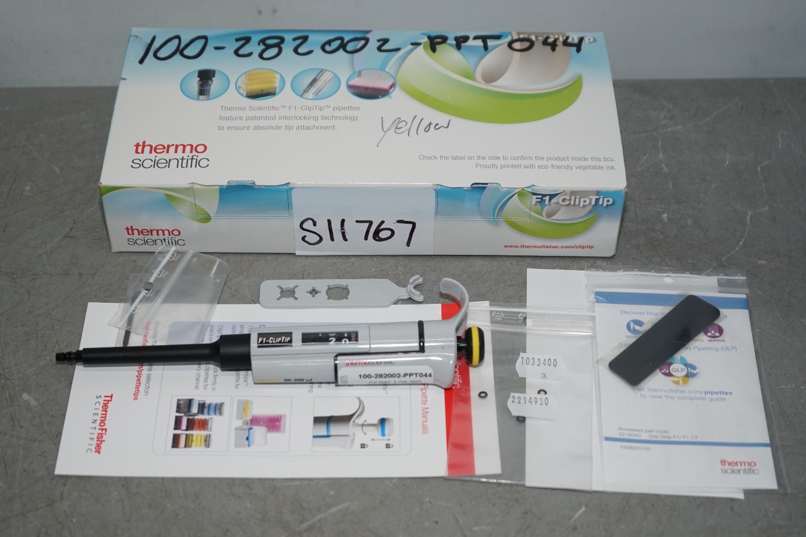^ Thermo Scientific™ F1-ClipTip™ 20 - 200 uL Single Channel Pipette #X6030