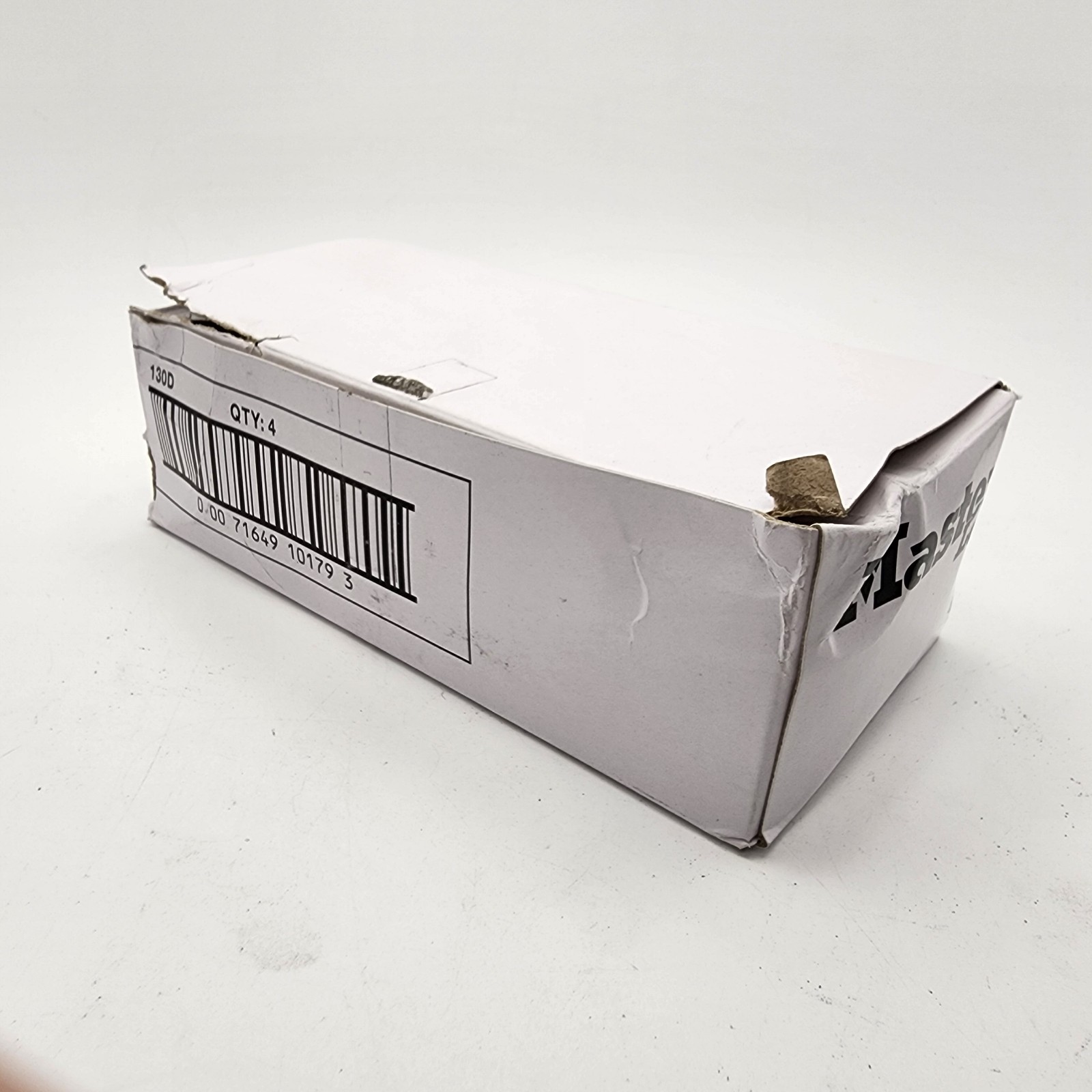 4 Pack = Master Lock 130D 1-3/6" Brass Padlock