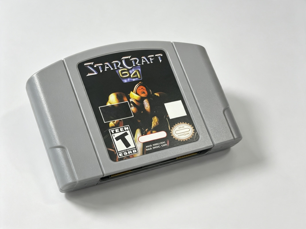 Star Craft 64 Game Cartridge For N64 Console US Version