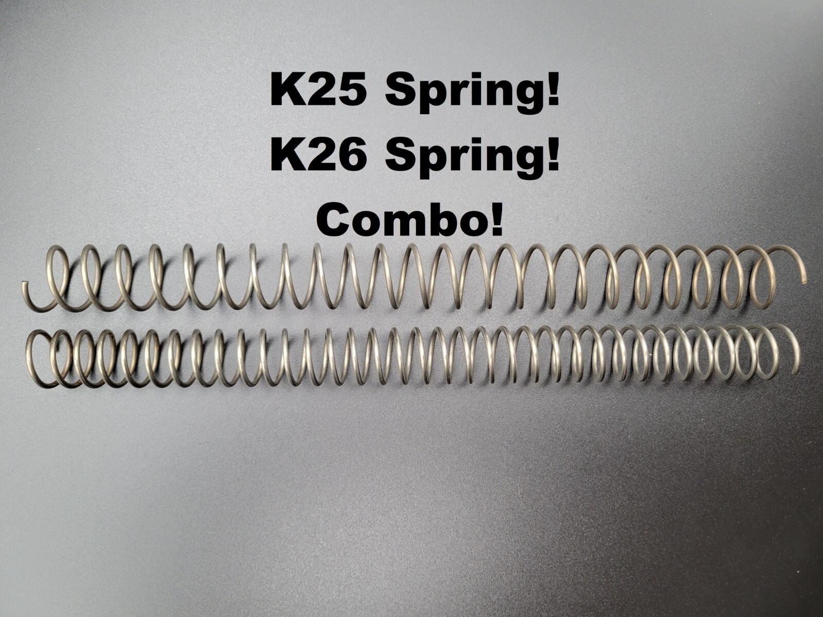 K26 & K25 Spring Combo For Modding Nerf Blaster Kronos Saturn Pilot Upgrade Mod
