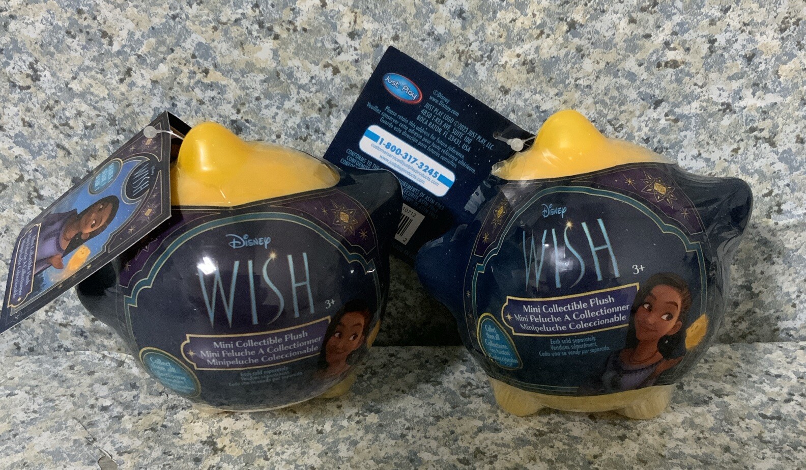 🐐 Disney Wish Mini Capsule Plush Mystery 2 Count 🆕