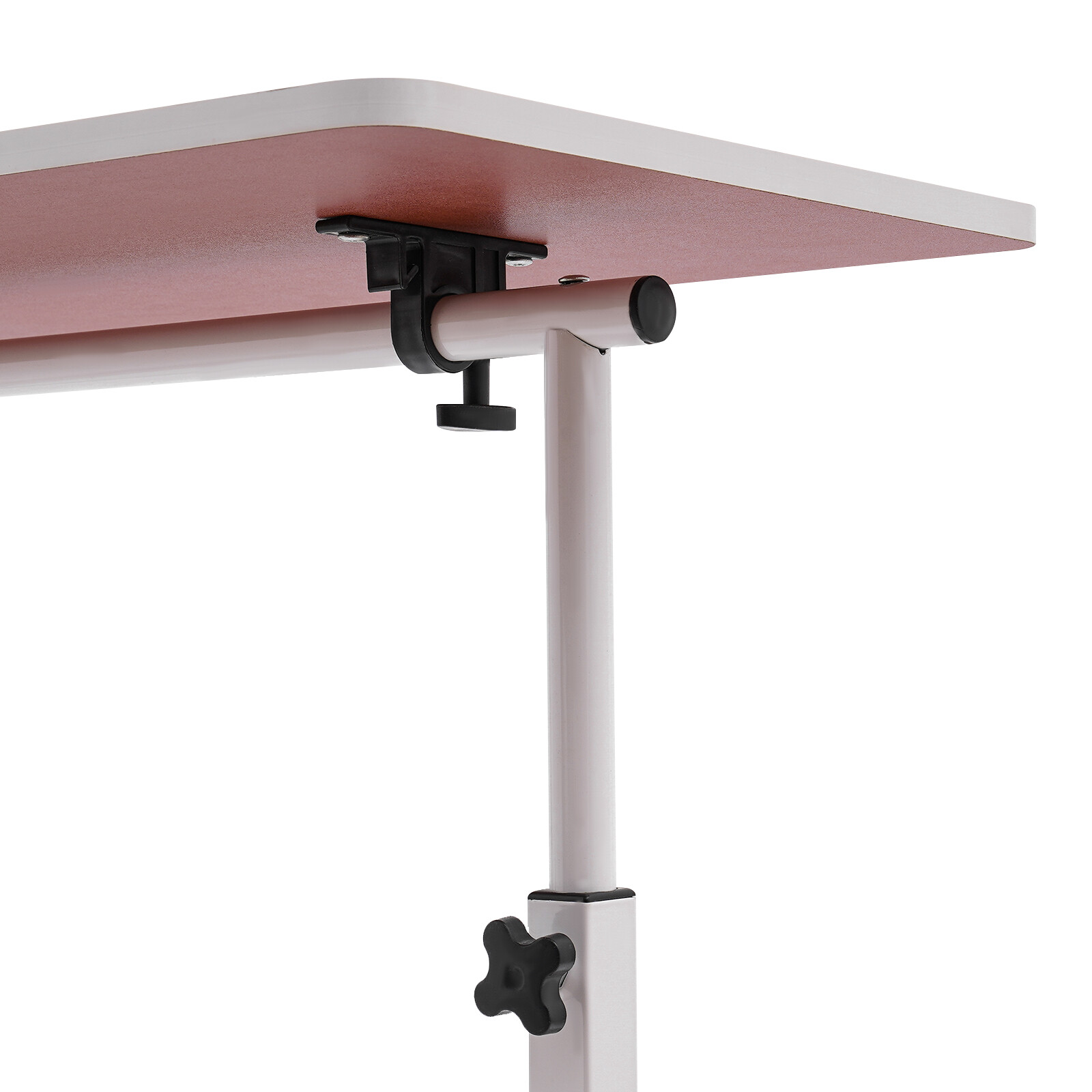 Adjustable Height Standing Desk Moveable Laptop Desk Write Table Computer Stand