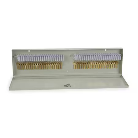 Key Control Cabinet, Steel, Beige, 48 Key Capacity, 2Net2