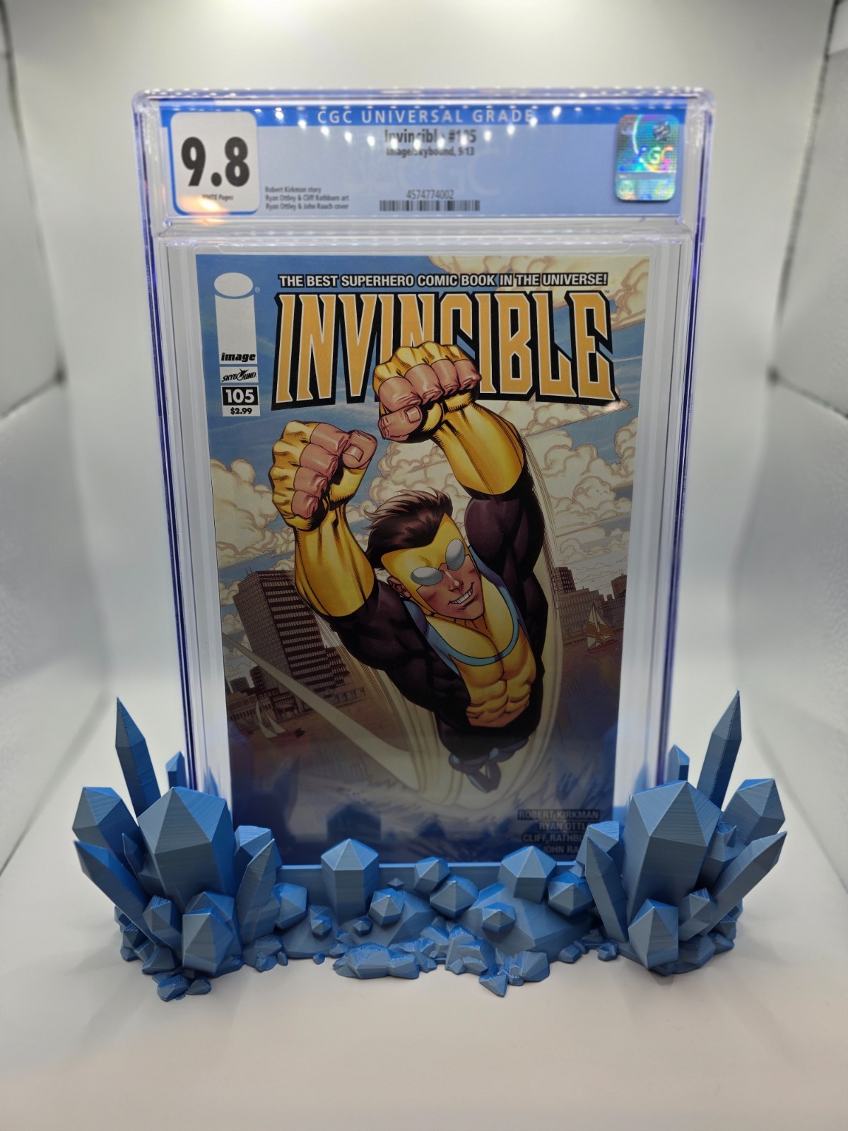 Superman - Comic Book Display Stand for Graded CGC, CBCS, and Non-Graded Comics