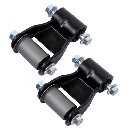 Rear Leaf Spring Hanger and Shackle Bracket Kit Replacement for Dakota 4WD