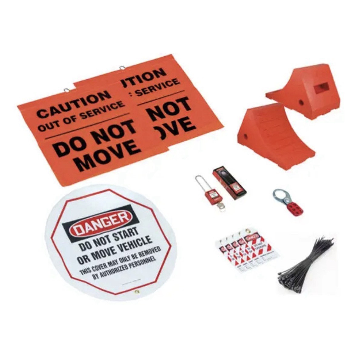AME 95250 Lockout/Tagout Kit ‐ Service Truck OTR