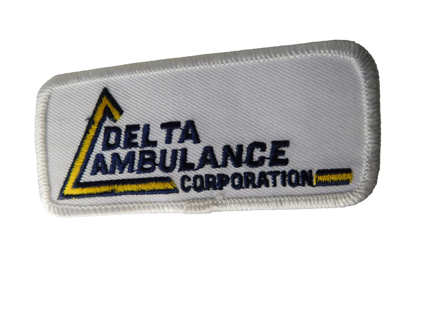 DELTA  AMBULANCE CORPORATION PATCH SHOULDER CREST  EMS COLLECTOR