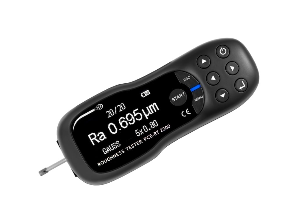 PCE Instruments PCE-RT 2200 - Material Roughness Tester (Up to 21 Parameters)
