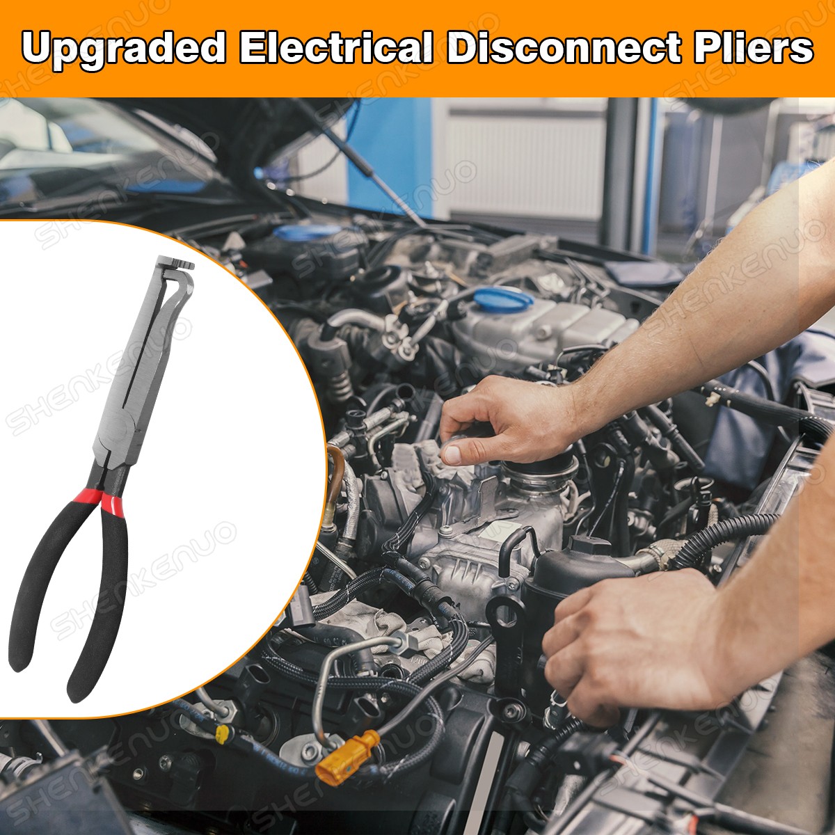 Electrical Disconnect Pliers Connector Separator Terminal Plug Removal Tool Kit