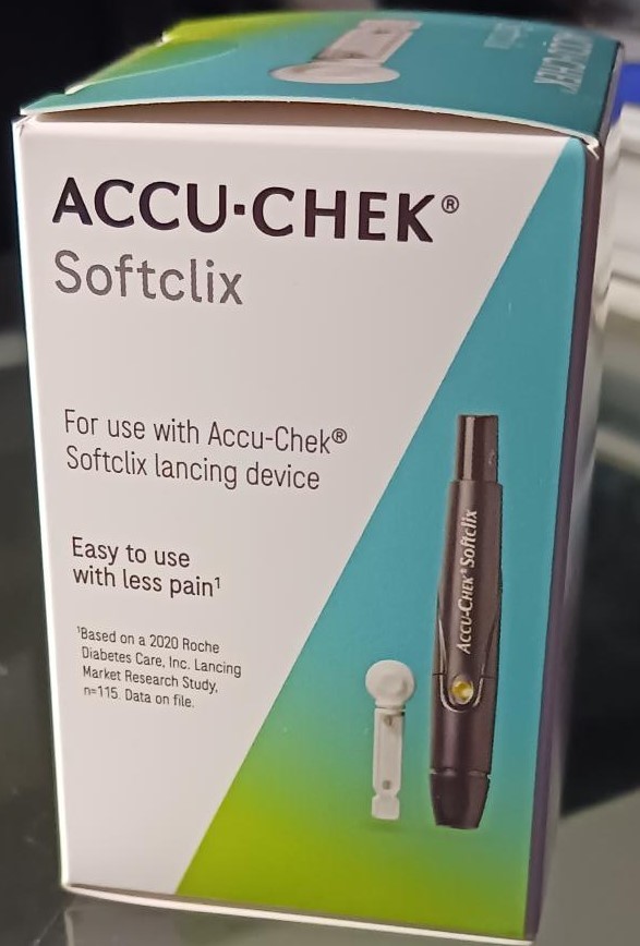 Accu-chek softclix 100 Lancets, Free delivery