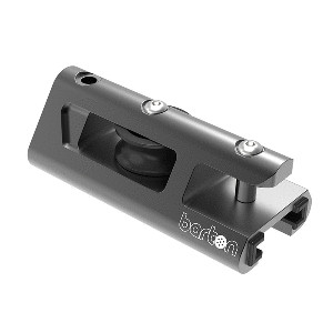 Barton 32mm End Stop & Becket Genoa Car Track - Black 32221GTB UPC 5035088093458