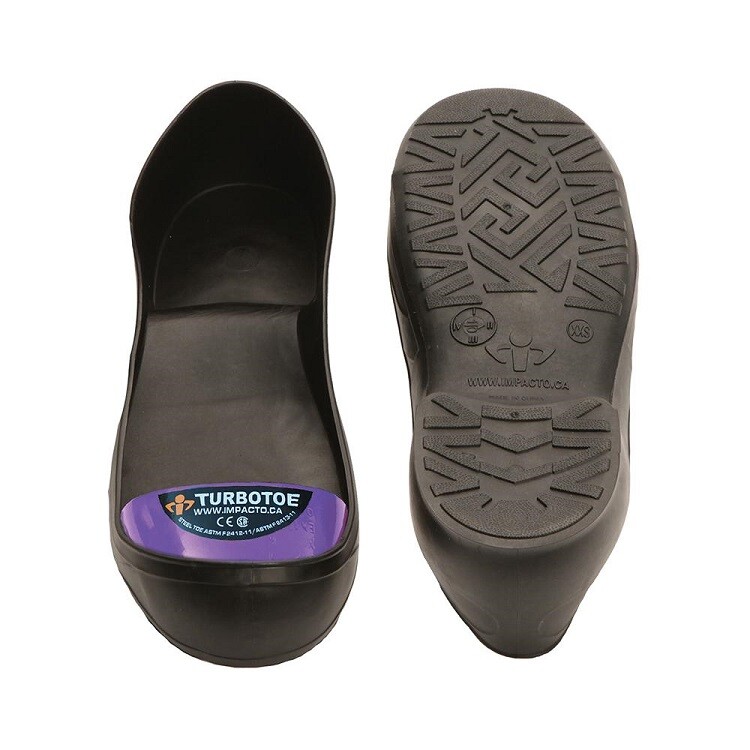 Impacto Turbotoe Molded PVC Over Shoes Safety Toe Caps with Steel Toe Size XXS