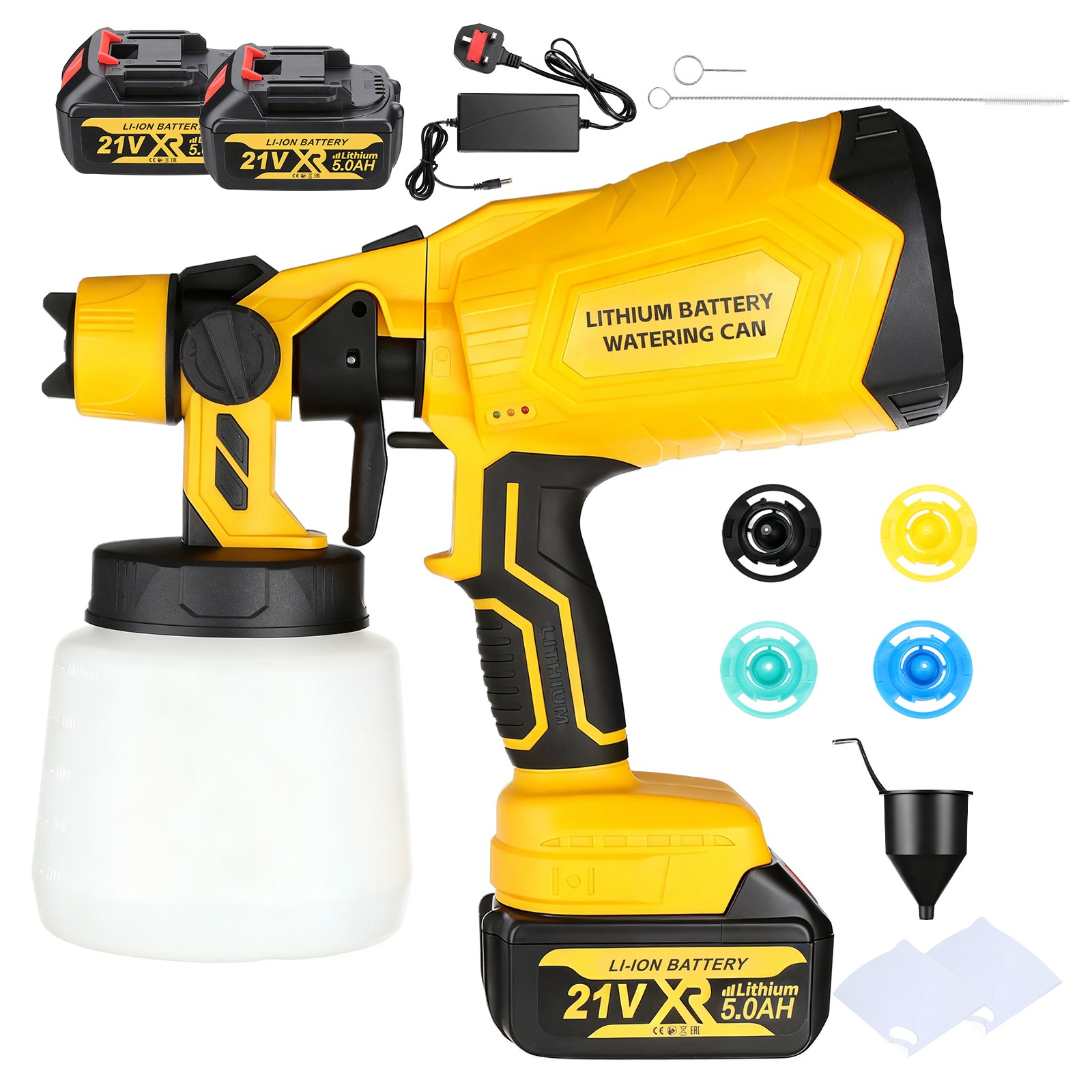 Handheld Paint Sprayer 21V for Makita 21V Battery High Pressure Quick Clea