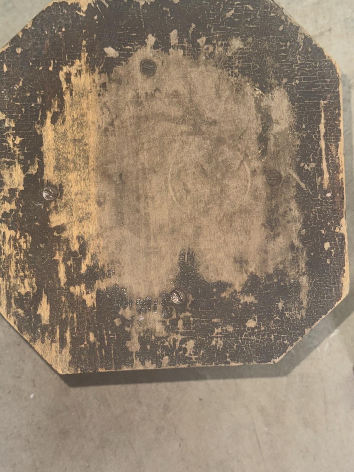 Vintage Antique wooden milking stool