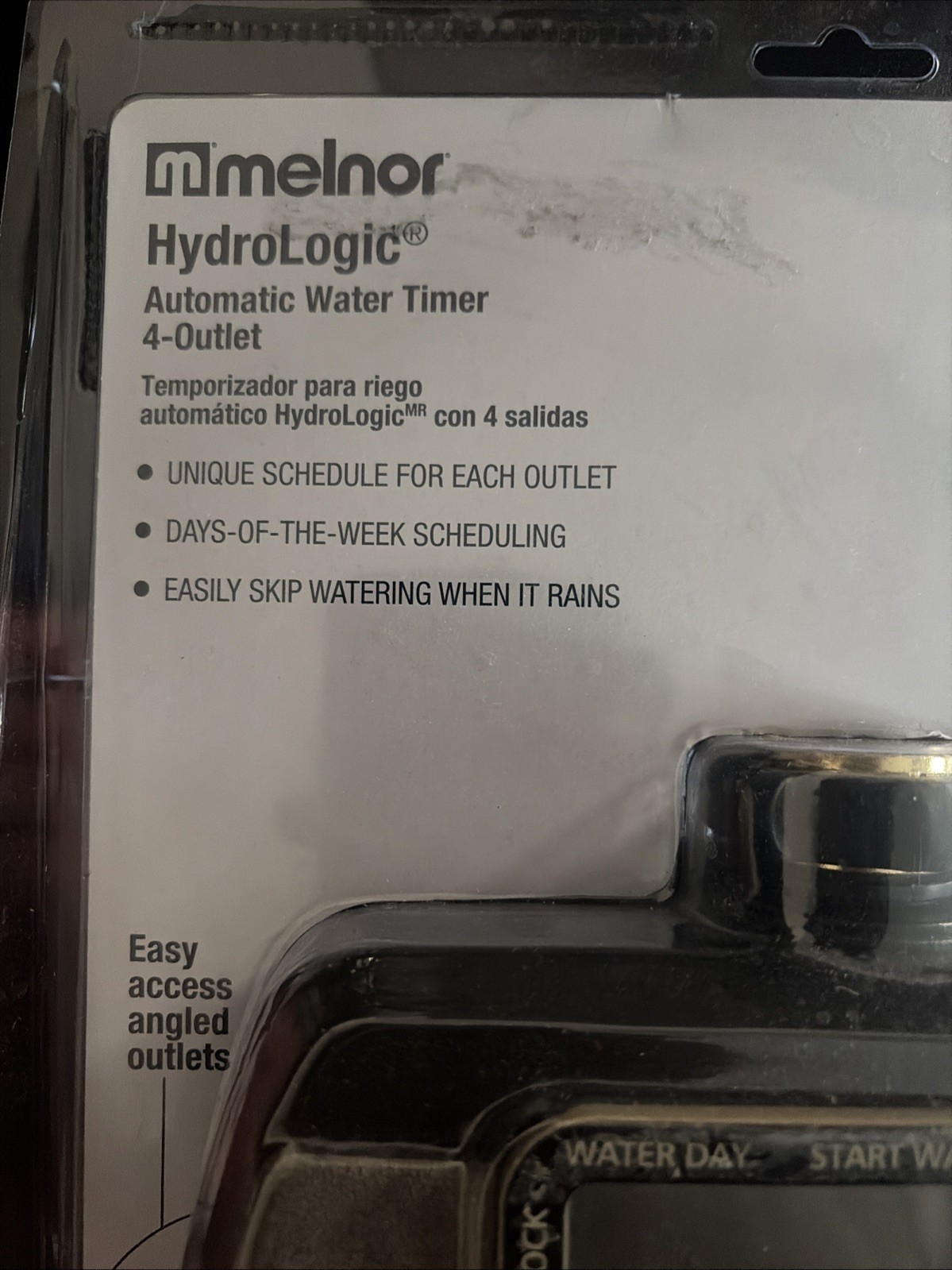 Melnor Hydrologic Automatic 4-Outlet Automatic Water Timer 821145 NEW
