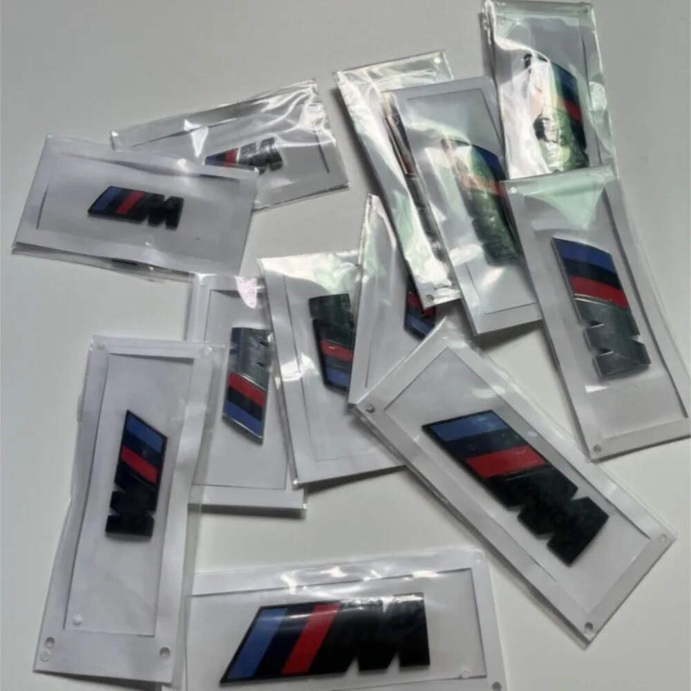 Car Styling Emblem Metal Alloy Car Fender Trunk Badge Stickers For BMW M E46 E90