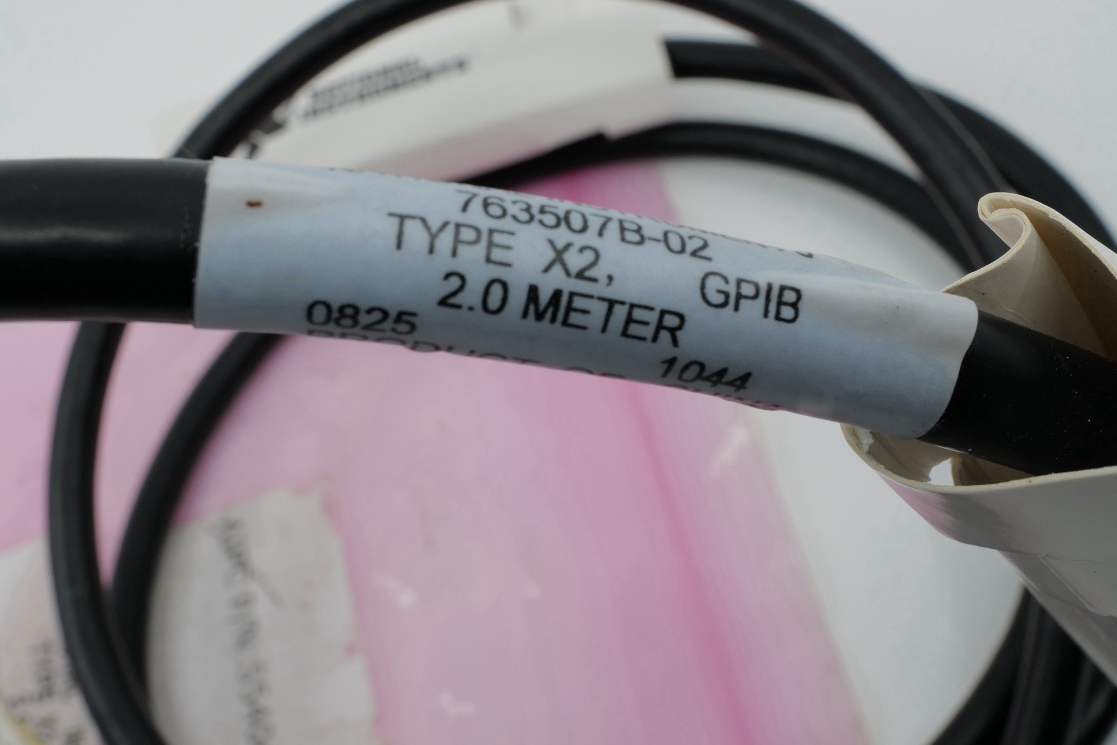 GPIB Cable X2 763507B-02 National Instruments Interface Lead - 2 Meters