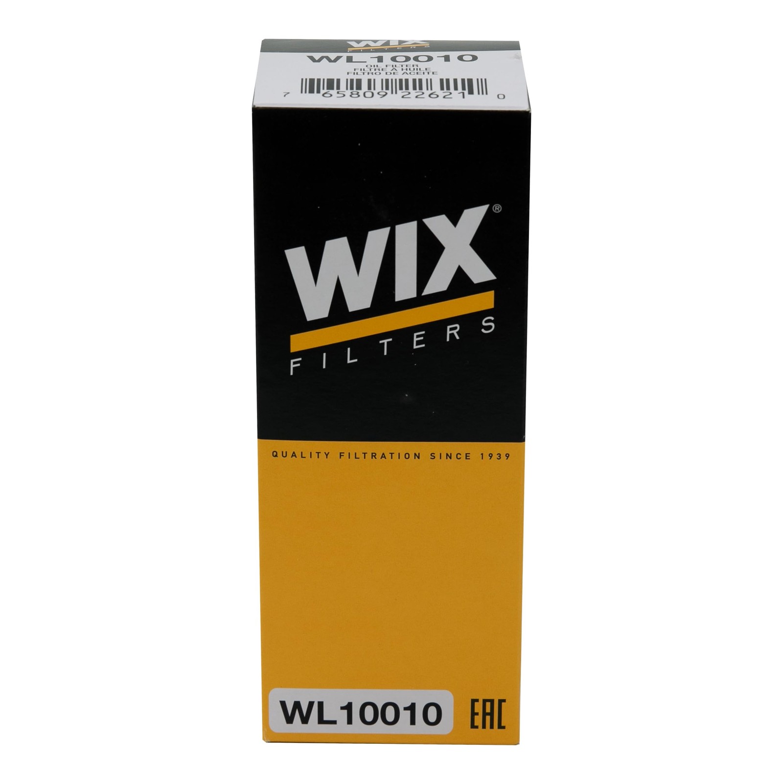 WIX WL10010 Oil Filter Replacement, Built for Synthetic and High Multi