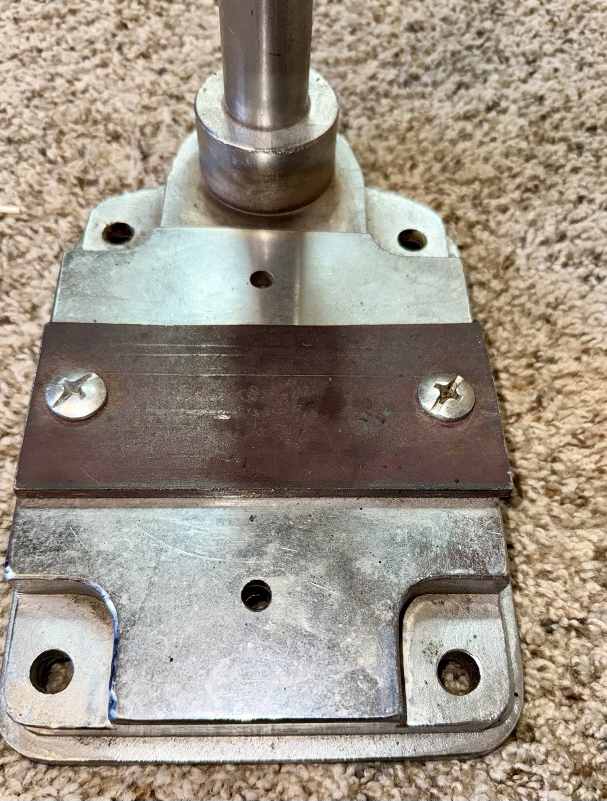 Solid Stainless Steel Arbor Press w Retract Spring