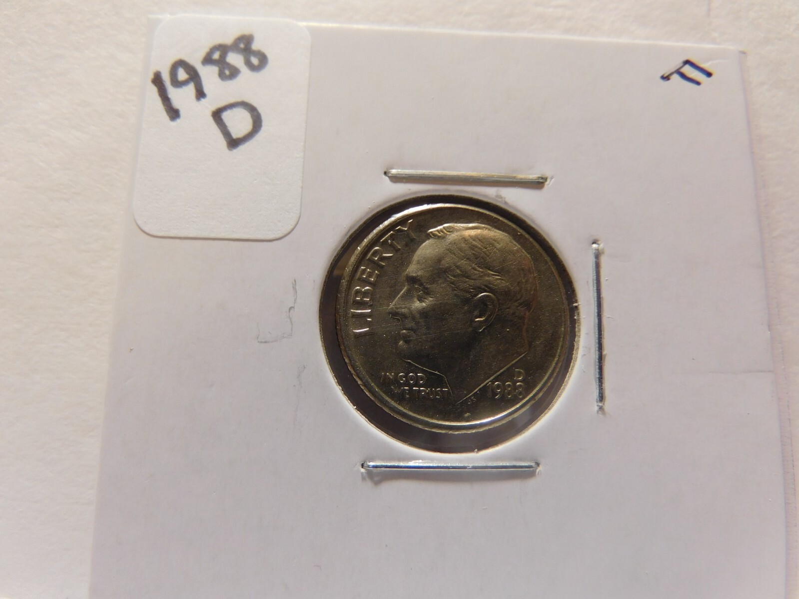 1988 D Roosevelt Dime 10C