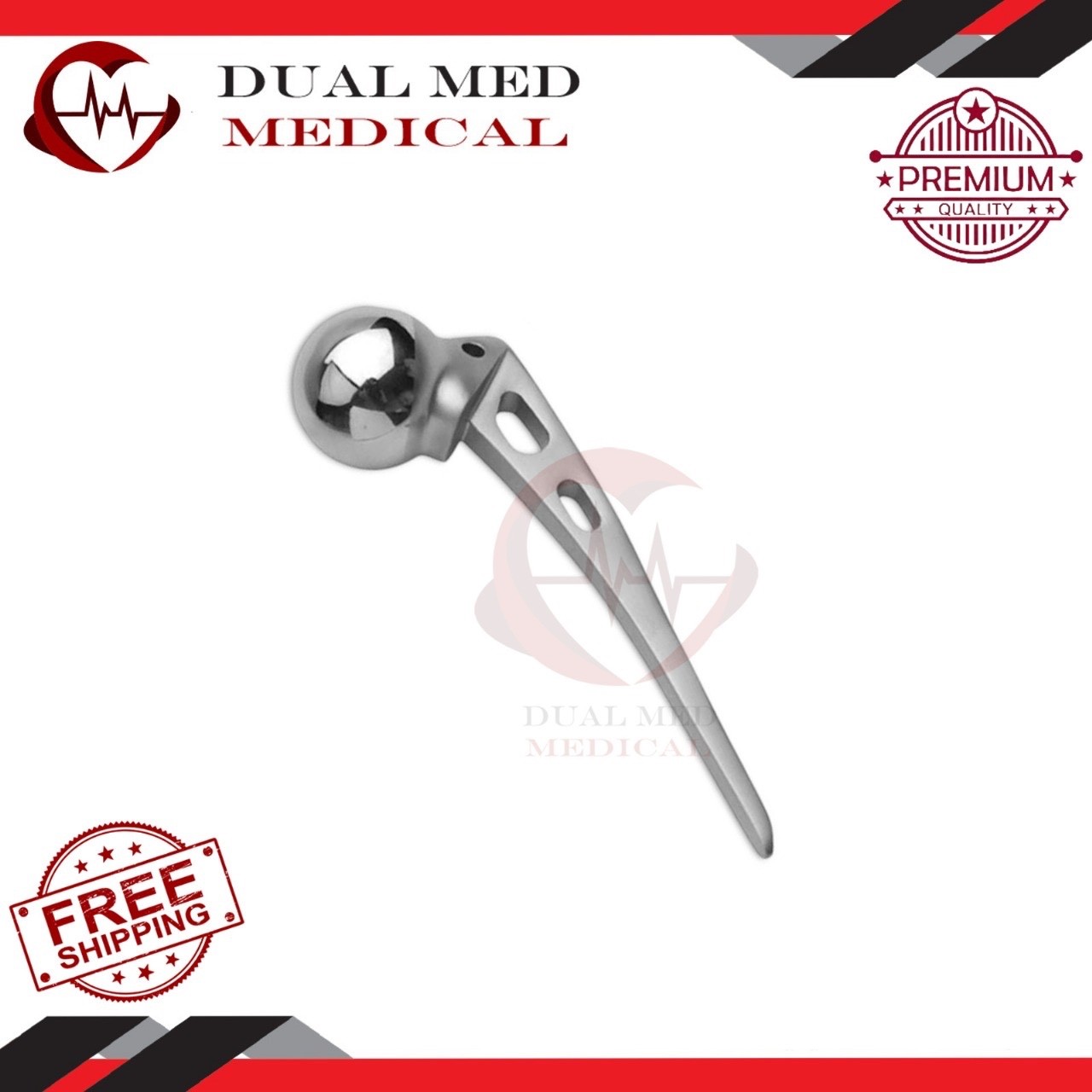 AMP Hip Prosthesis 43mm Orthopedic Instruments