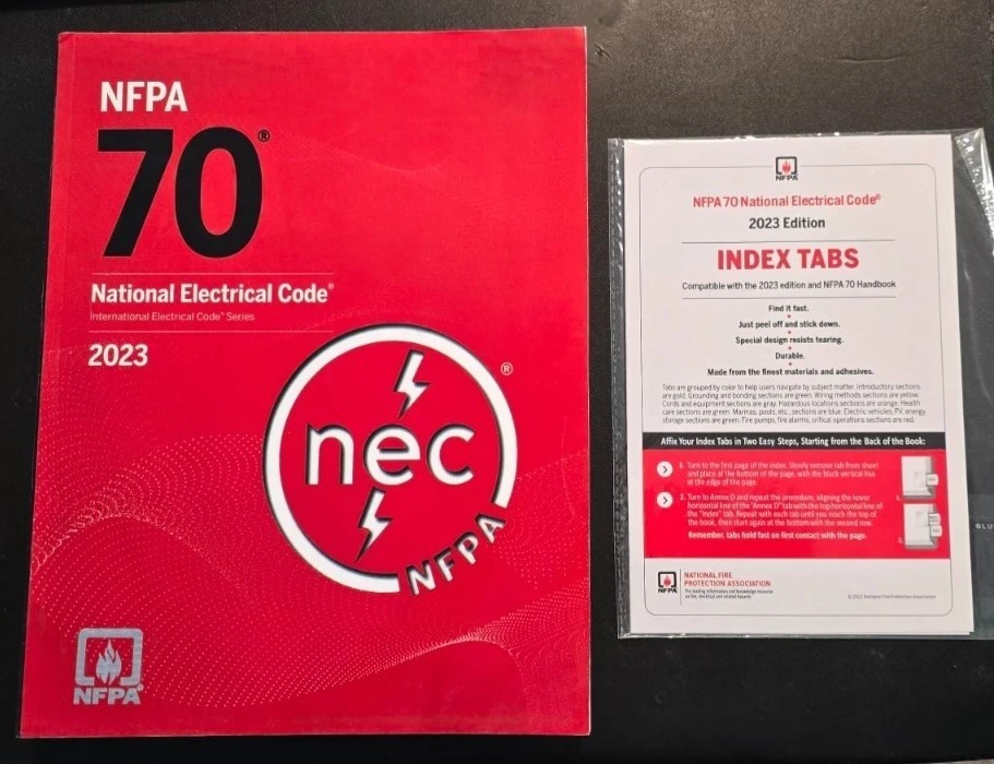 NFPA 70 National Electrical Code paperback  2023 With Tabs NEC Code Book New