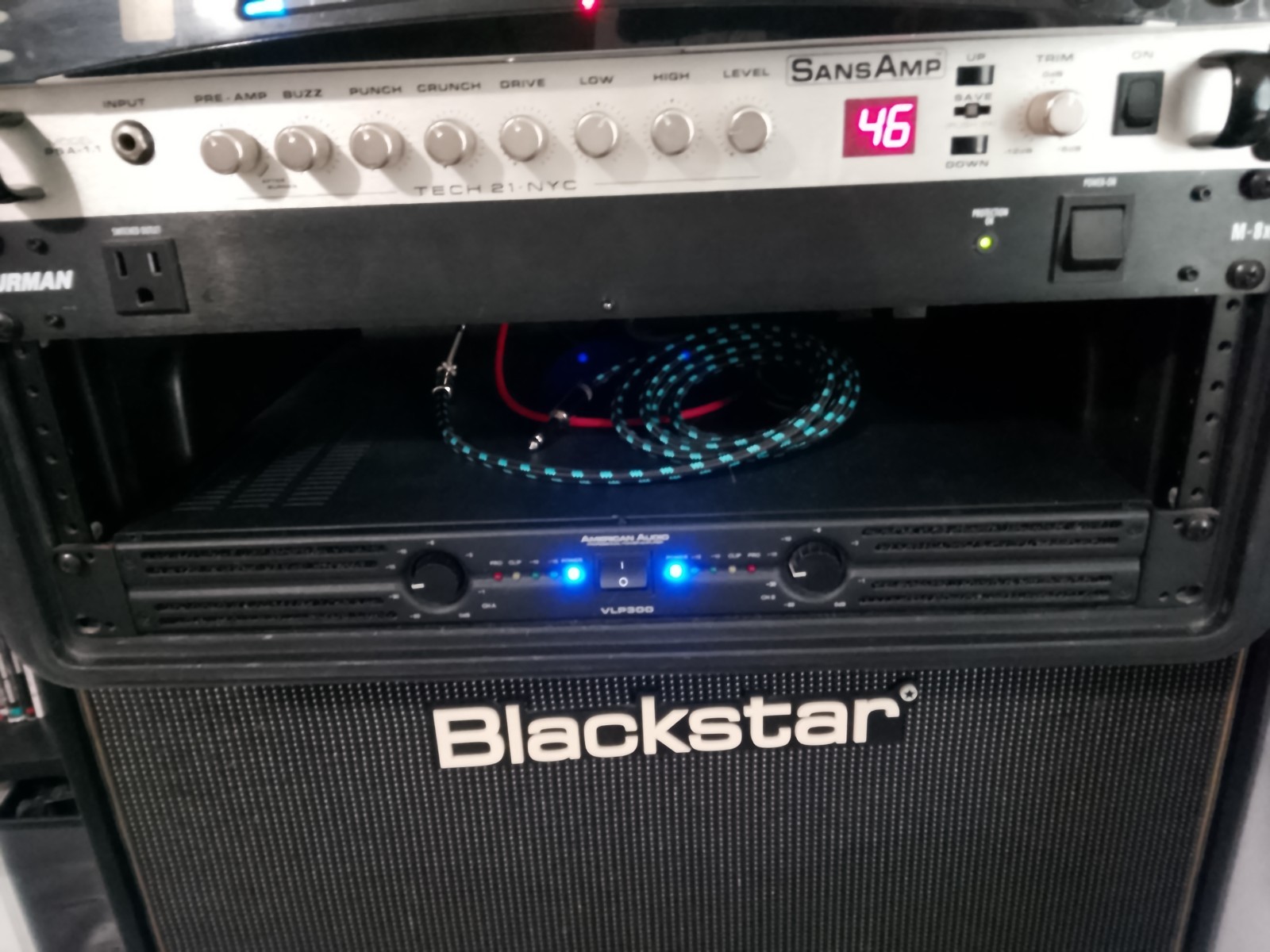 Tech 21 Sansamp PSA 1.1 Guitar Preamp Rack Mount Processor