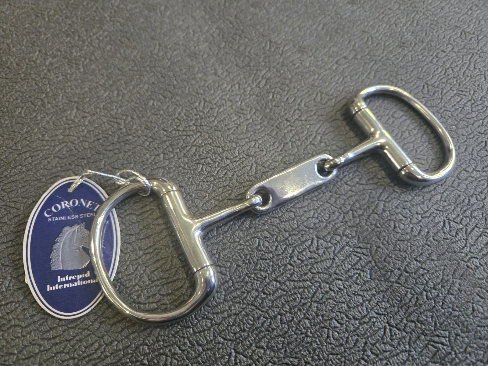 Coronet 5" Stainless Steel Dr Bristol Eggbutt Snaffle Bit *NEW*