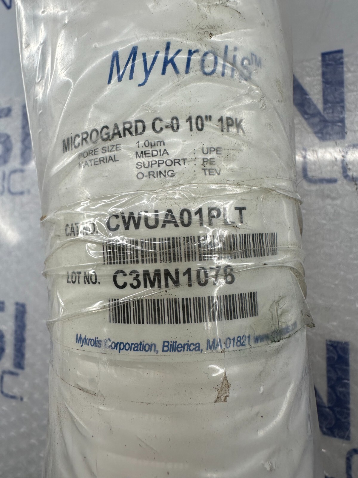Millipore Fluorogard-Plus CWFG01PLV Cartridge Filter 0.2um, 10"L