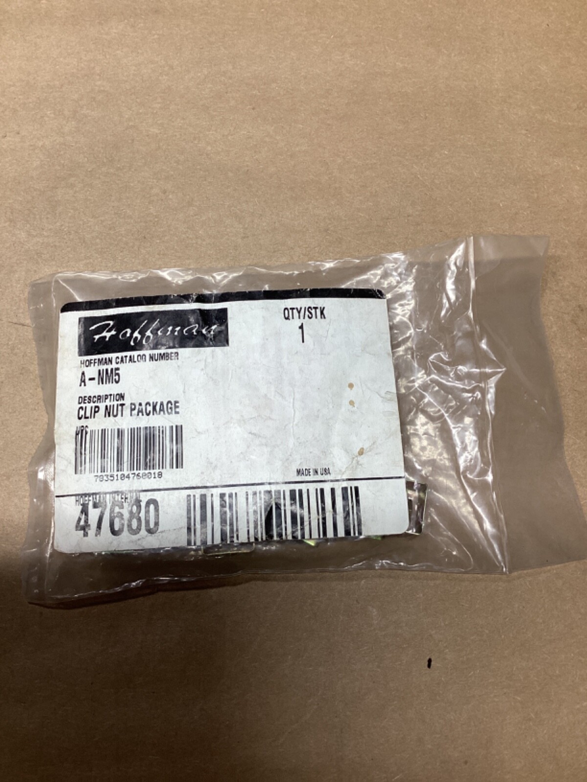 Lot Of 20 HOFFMAN A-NM5 / ANM5 Clip Nut Package M5 #26F119-CI