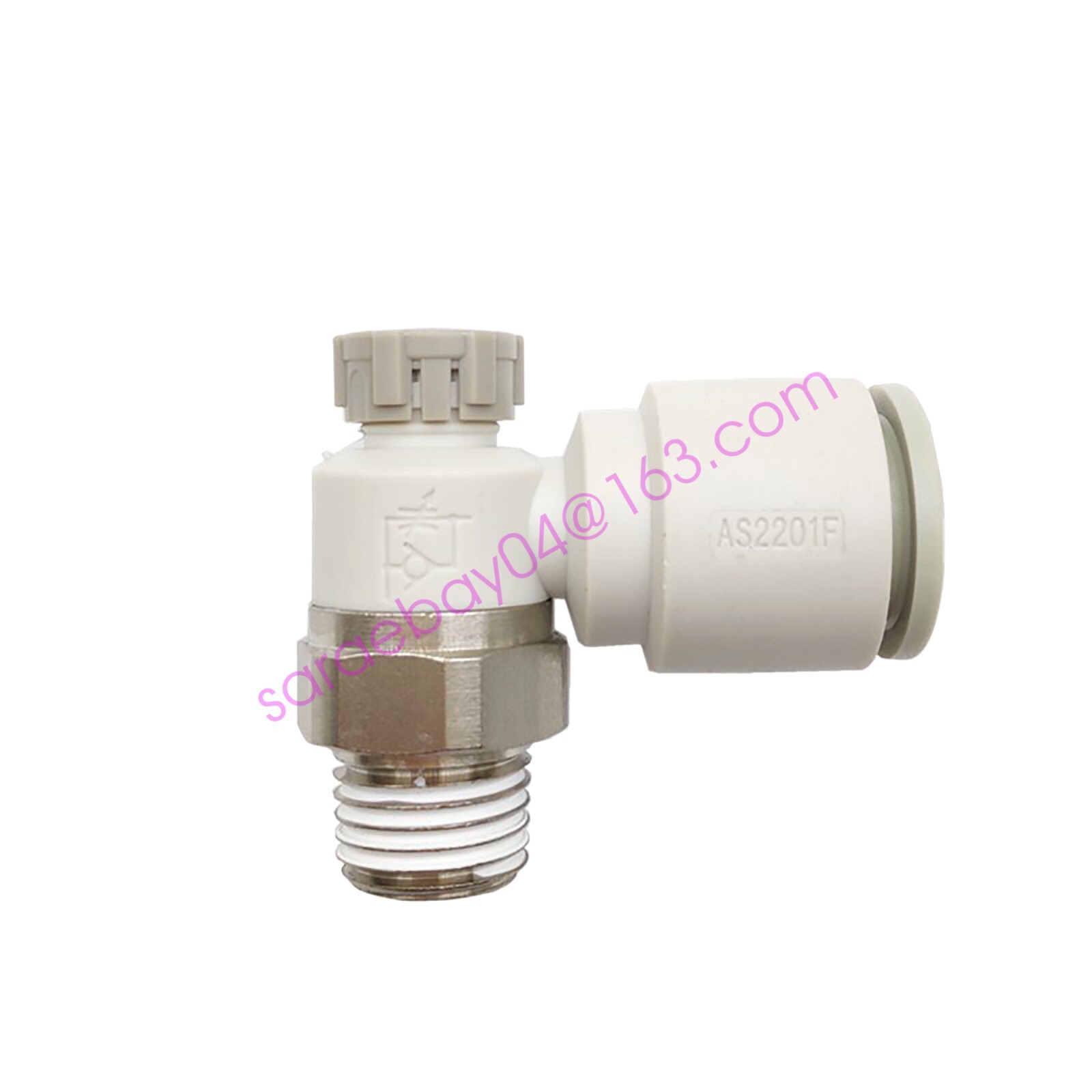 SMC AS2201F-01-06S Speed Control Valve,6Mm Tube,1/8 In New 5pc✦Kd