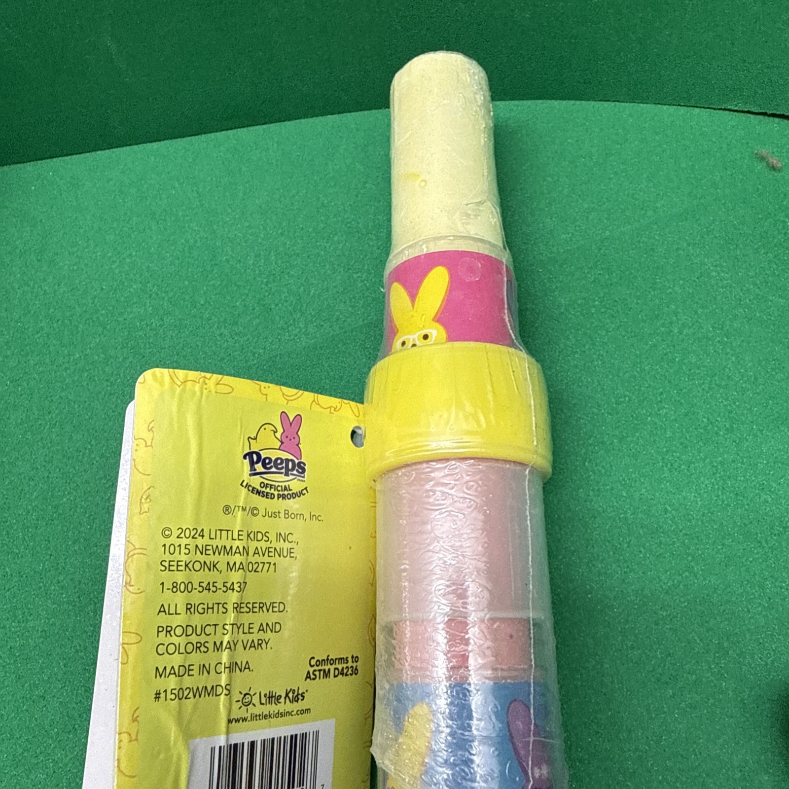 PEEPS Dough Pack w/ Cutter Bunny & Marshmallow Scent/Peeps Stacking Chalk/Foamie