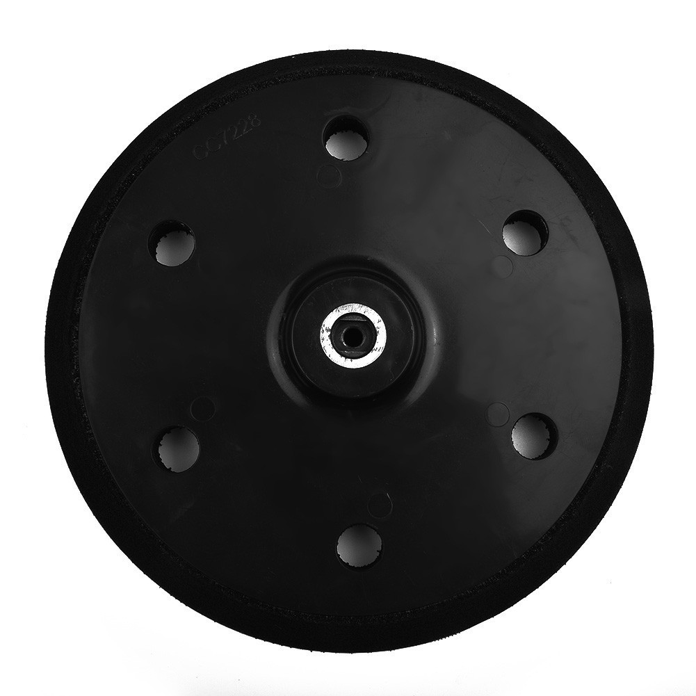 9/230mm 6Holes Wall Polishing Sanding Pad With 10mm Thread Hook&Loop Power Tool
