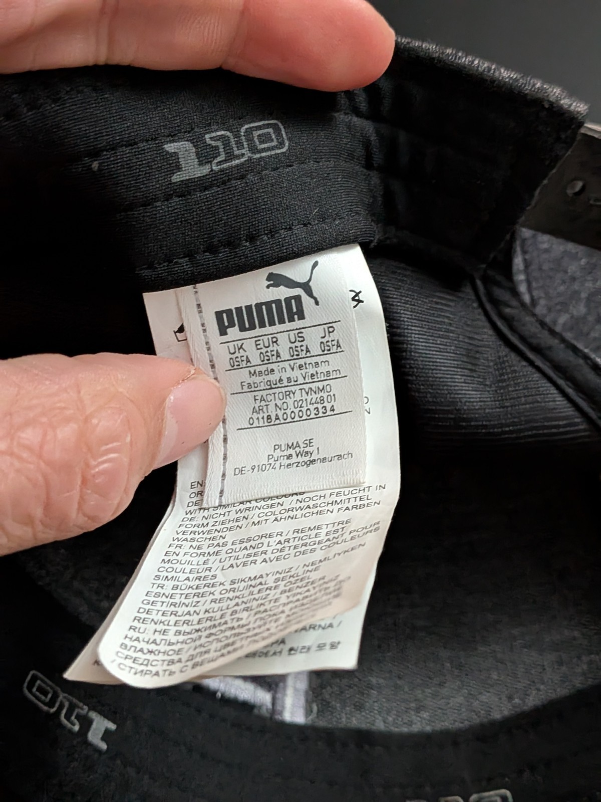 Puma Golf Tour Exclusive Golf Hat Heathered Gray OSFM