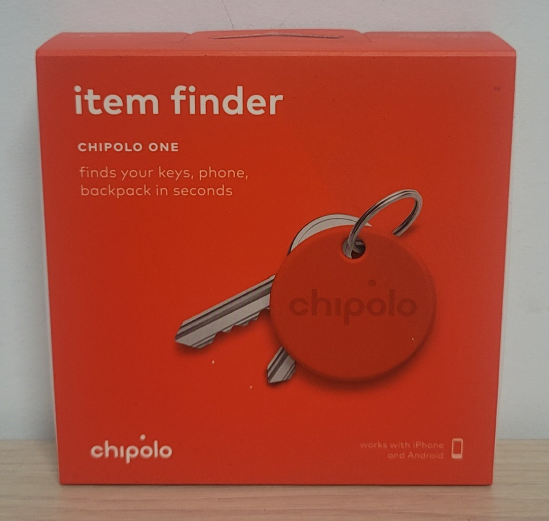 CHIPOLO  Bluetooth Item Finder - Red CH-C19M-RD-R