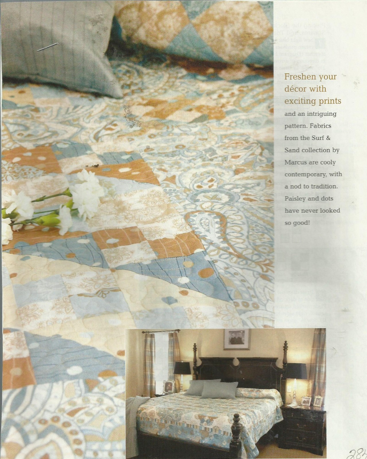 A0284 PLANTATION BAY  QUILT PATTERN/INSTRUCTIONS