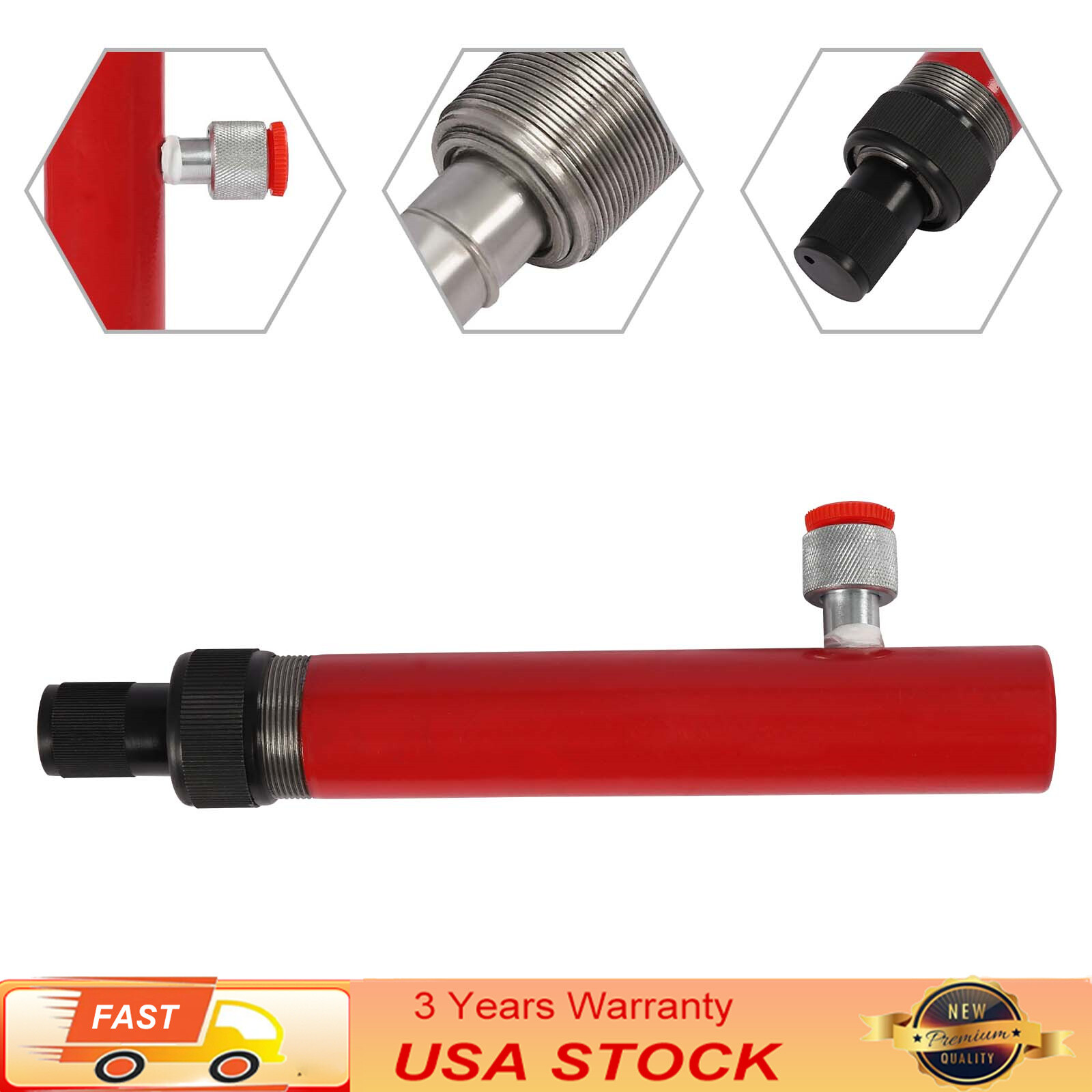 4 Ton Ram Lift Hydraulic Porta Power Type Cylinder Auto Body Shop Repairment
