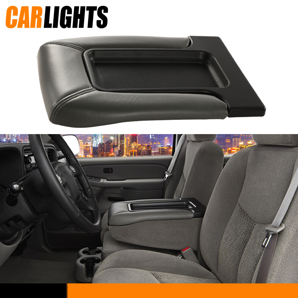 Lid Arm Rest Latch Center Console Cover Fit For 1999-07 Chevy Silverado 19127364