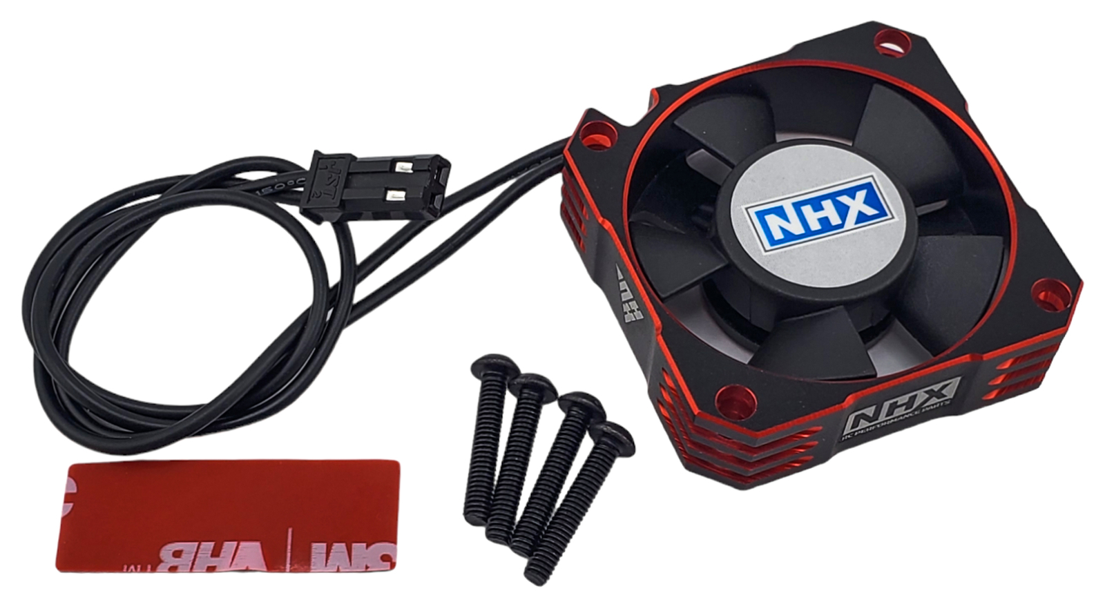 NEW NHX RC 35mm Aluminum Case High Speed 21000 RPM Cooling Fan -Red/Black