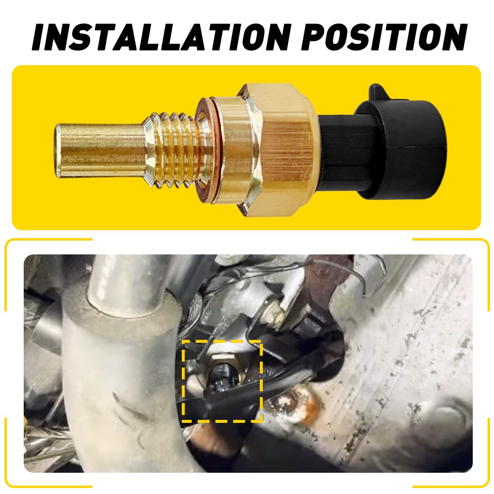 NEW 12551708 For 1998 Camaro Firebird Ignition Engine Coolant Temperature Sensor
