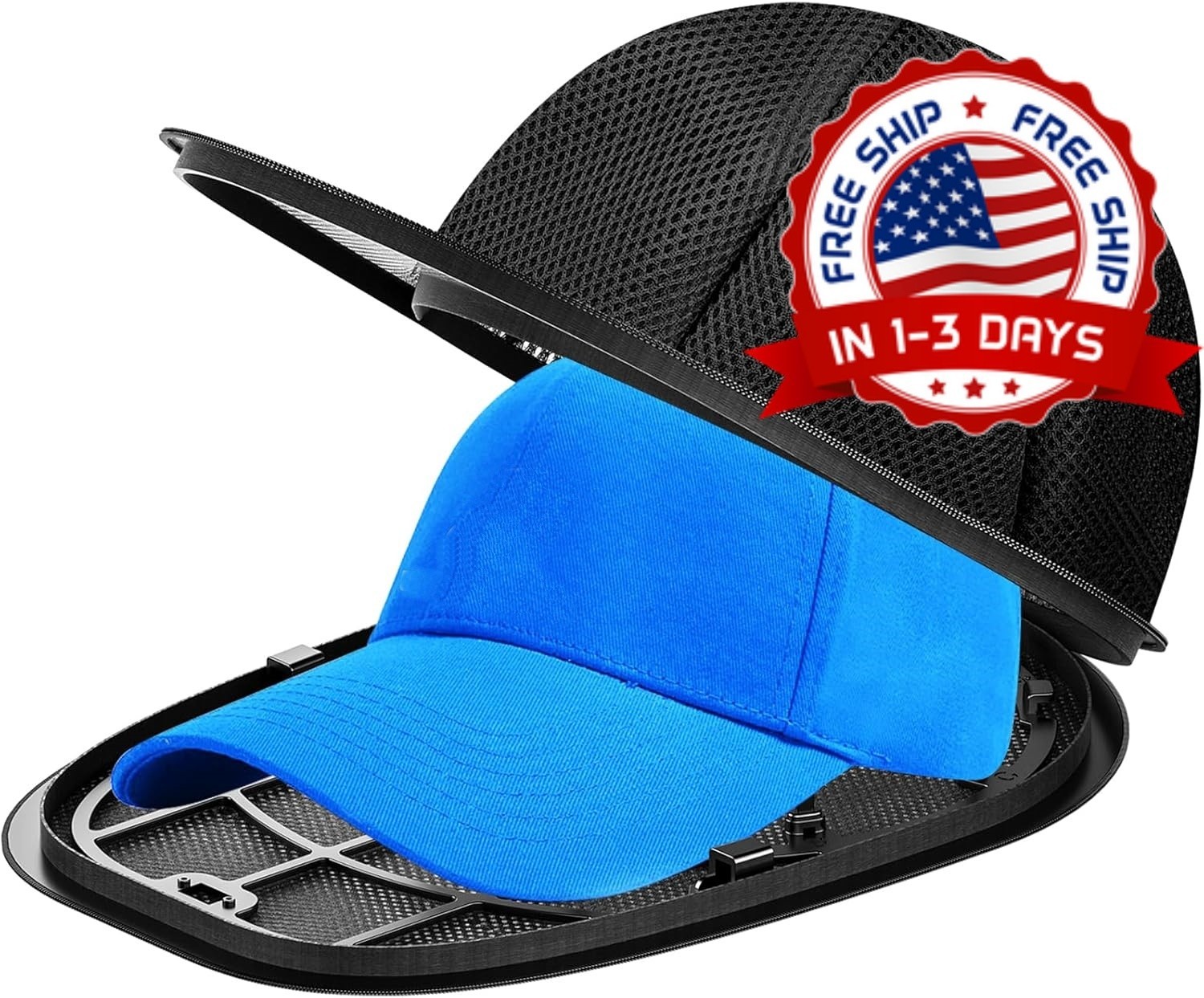 Lavadora de gorras con cierre de presion para lavadora y secadora de compacta