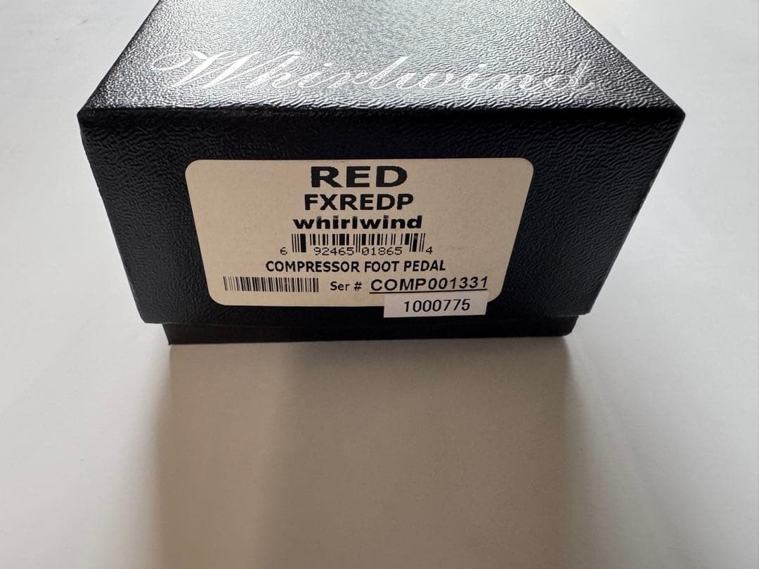 Whirlwind Red Box Compressor New Unused